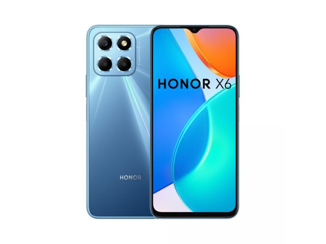 HONOR X6, 6.5", Dual SIM, Octa-core, 64GB/4GB, 50MP+2MP+2MP/5MP, Android 12, crn